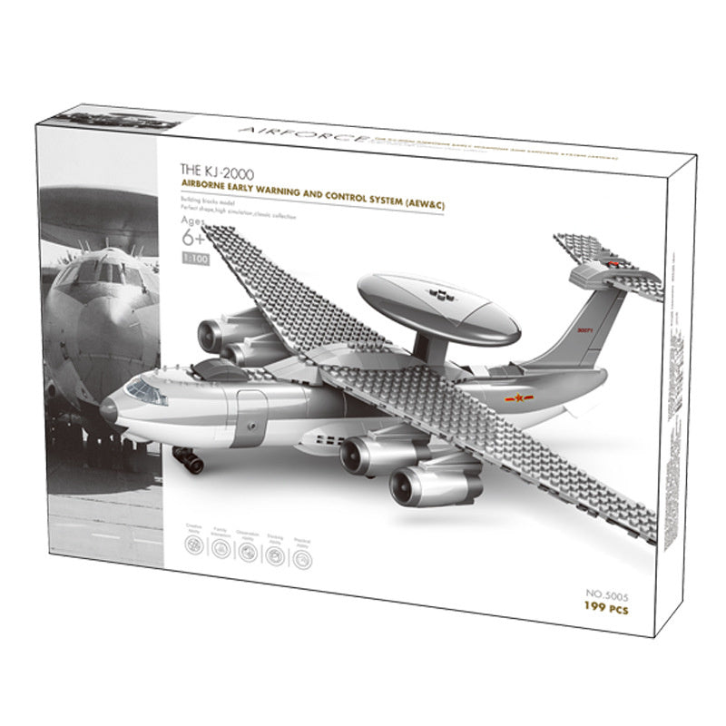 Fighter Military Assembled Plastic Building Block