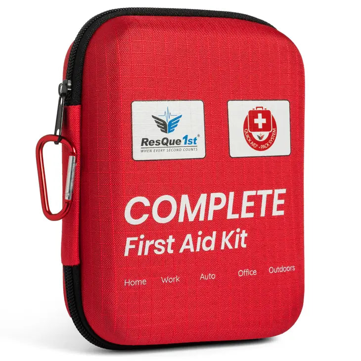 ResQue1st Clamshell Hard Case First Aid Kit