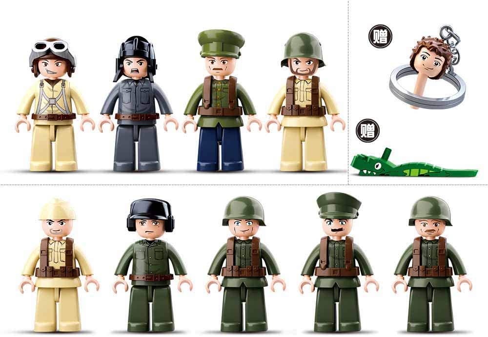 WWII Battle of Kursk Building Brick Kit (998 Pcs)