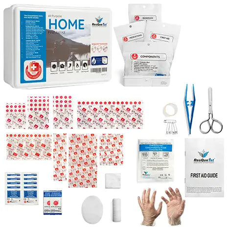 ResQue1st Clamshell Hard Case First Aid Kit