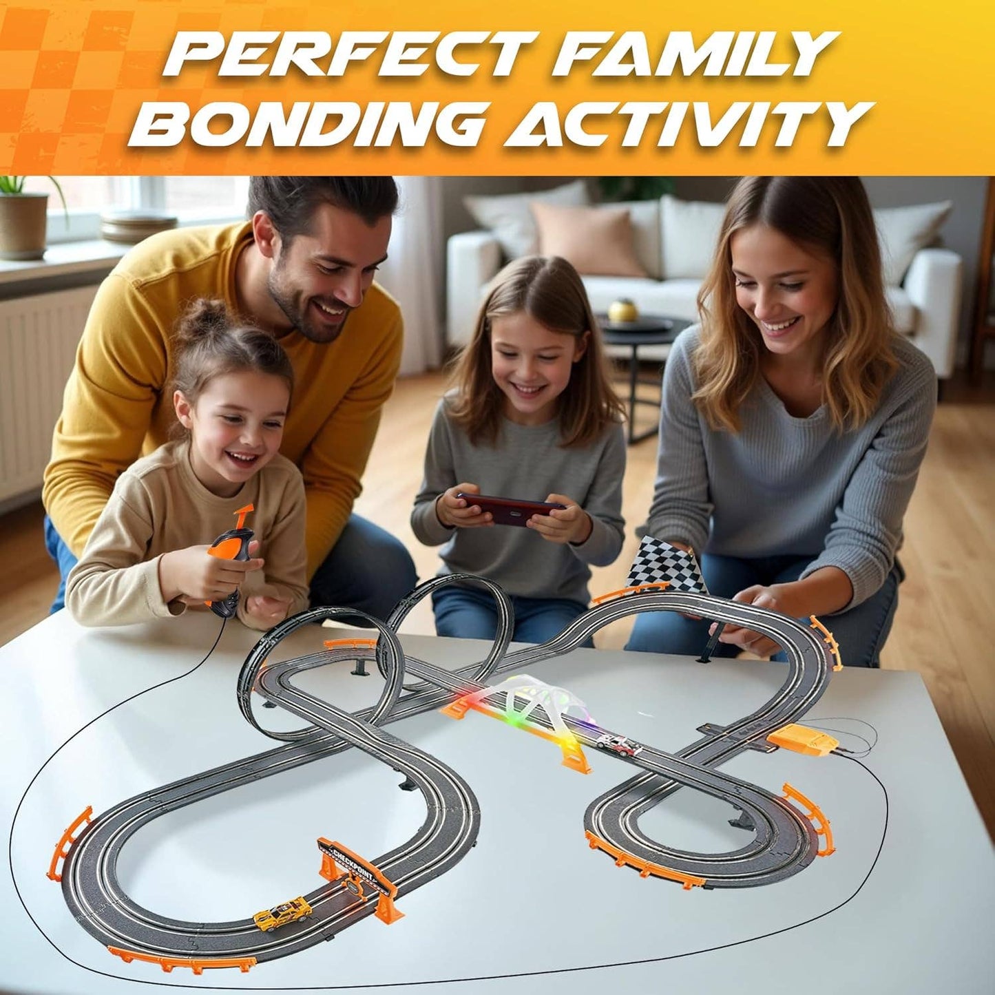 Slot Car Race Track Sets - Premium