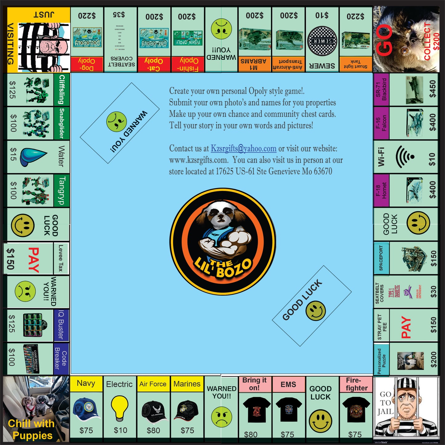 Personalized Oploy Game