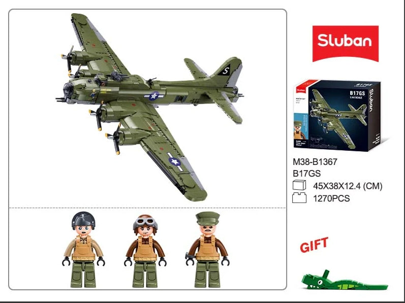 B-17 US Flying Fortress WW2 Bomber -