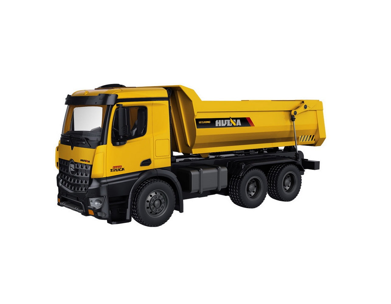 10 Channel All-alloy Remote Control Dump Truck Engineering Dumping Locomotive Toy