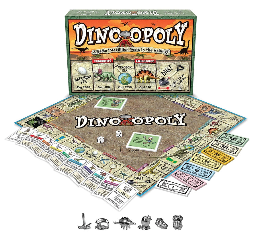 Dino-Opoly (New Design) Board Game