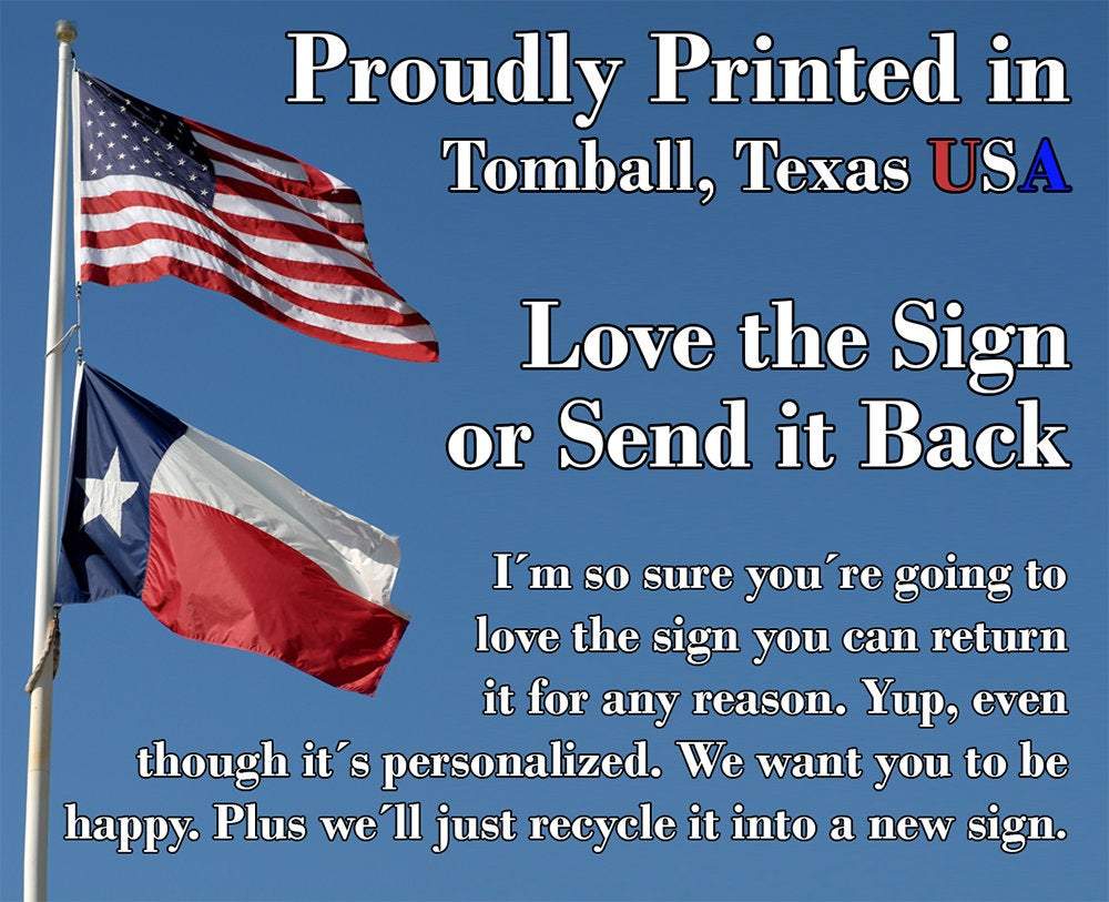 I Pledge Allegiance To The Flag - Metal Sign