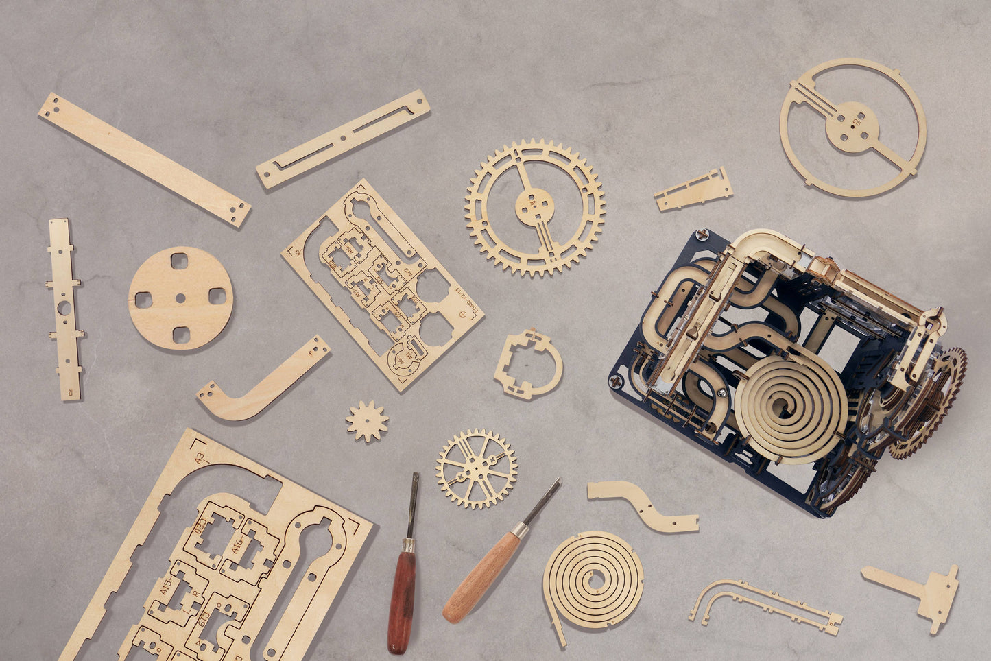 DIY Marble Run: Marble Night City