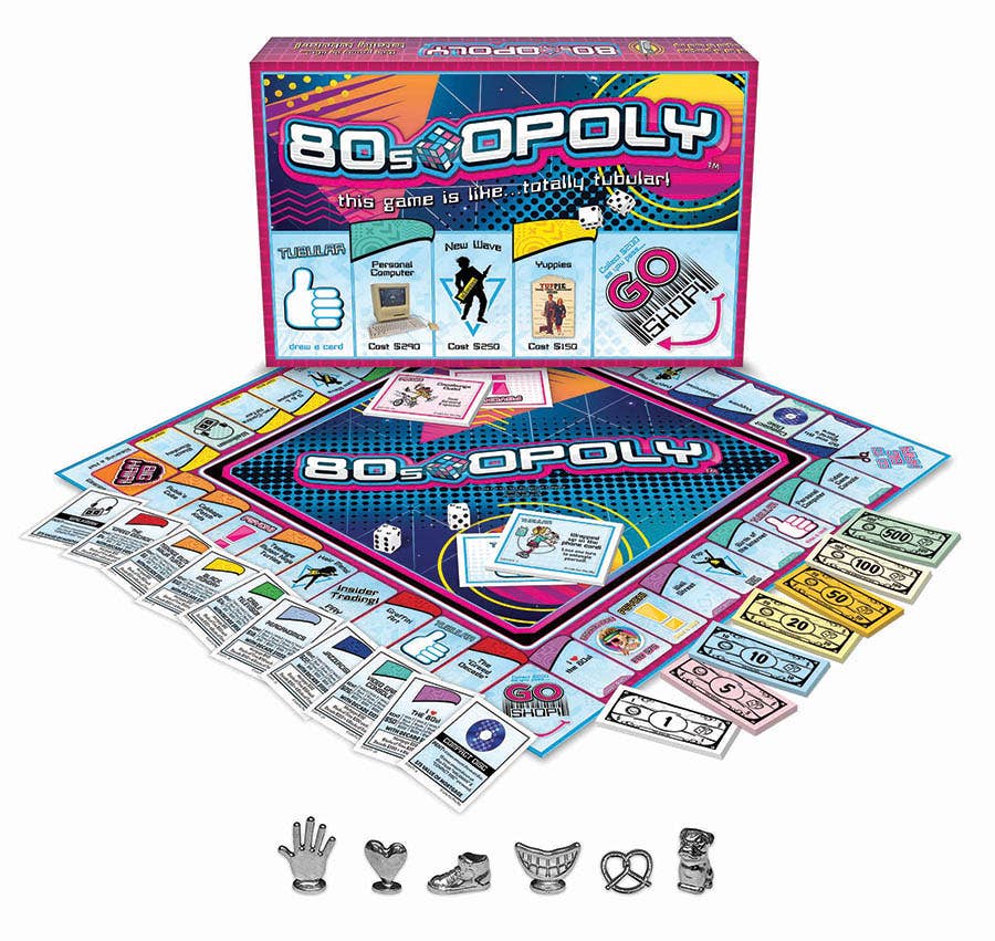 80s-Opoly Board Game, by Late for the Sky