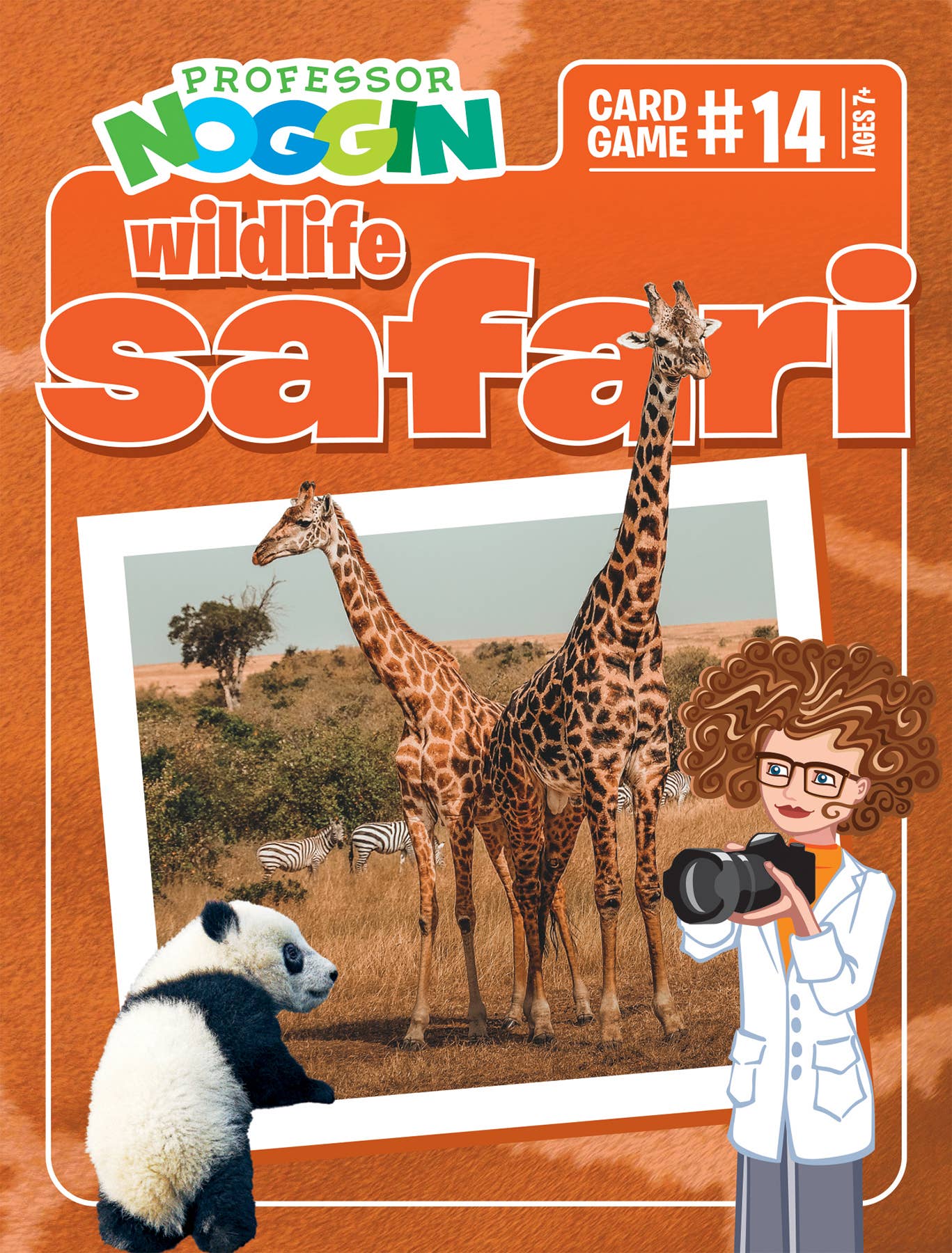 Prof. Noggin Wildlife Safari Card Game