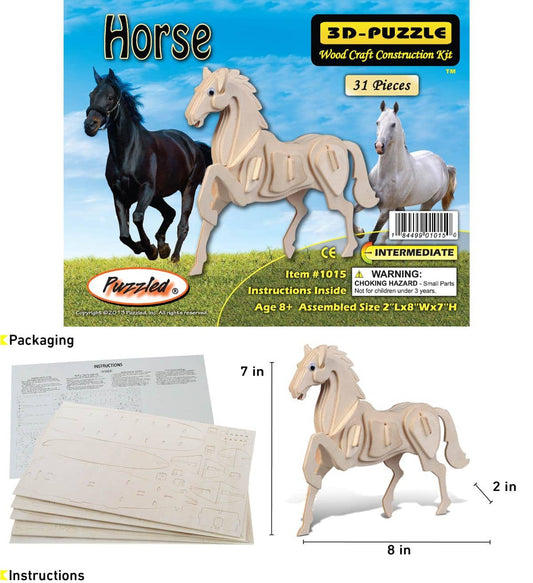 Horse – 3D Puzzles