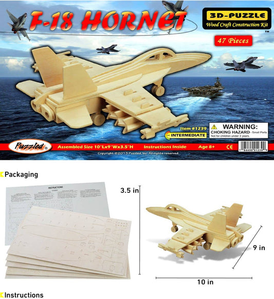 F-18 Hornet – 3D Puzzles