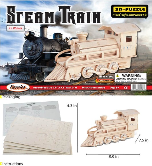 Steam Train - 3D
Puzzles