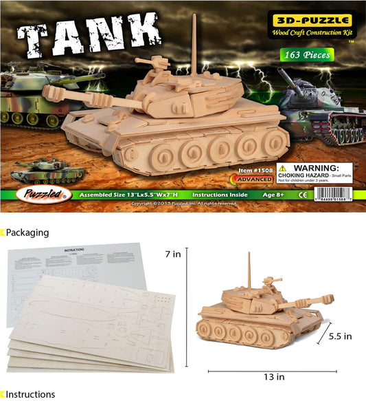 Tank – 3D Puzzles