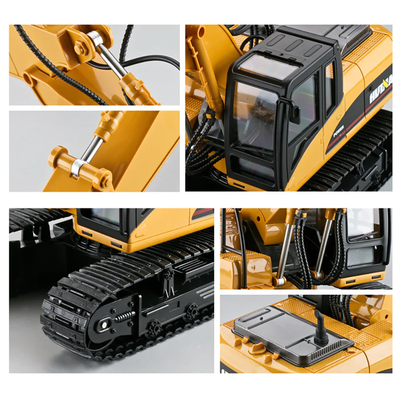 Excavator RC Radio Control Die-Cast Model (1:14 Scale)