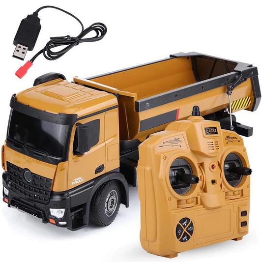 Dump Truck RC 10 Channel Construction Radio Control Model (1:14 Scale)