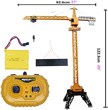 Tower Crane RC Radio Contorl Die-Cast Model (1:14 Scale)