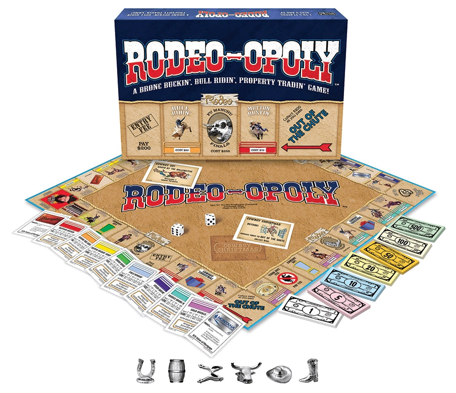 Rodeo-Opoly Board Game