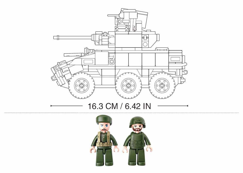 Model Bricks: EBRC 6x6 Wheeled Infantry Combat Vehicle