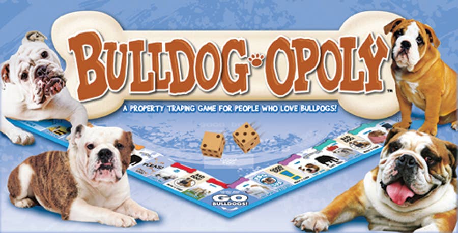 Bulldog-Opoly Board Game