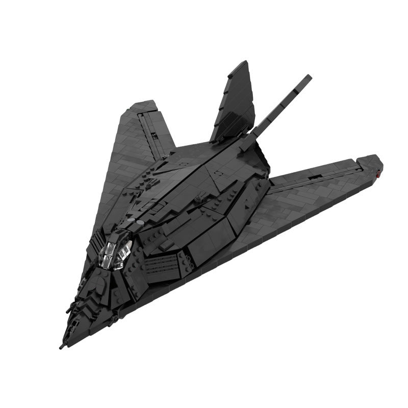 Stealth fighter Compatible Building Bricks