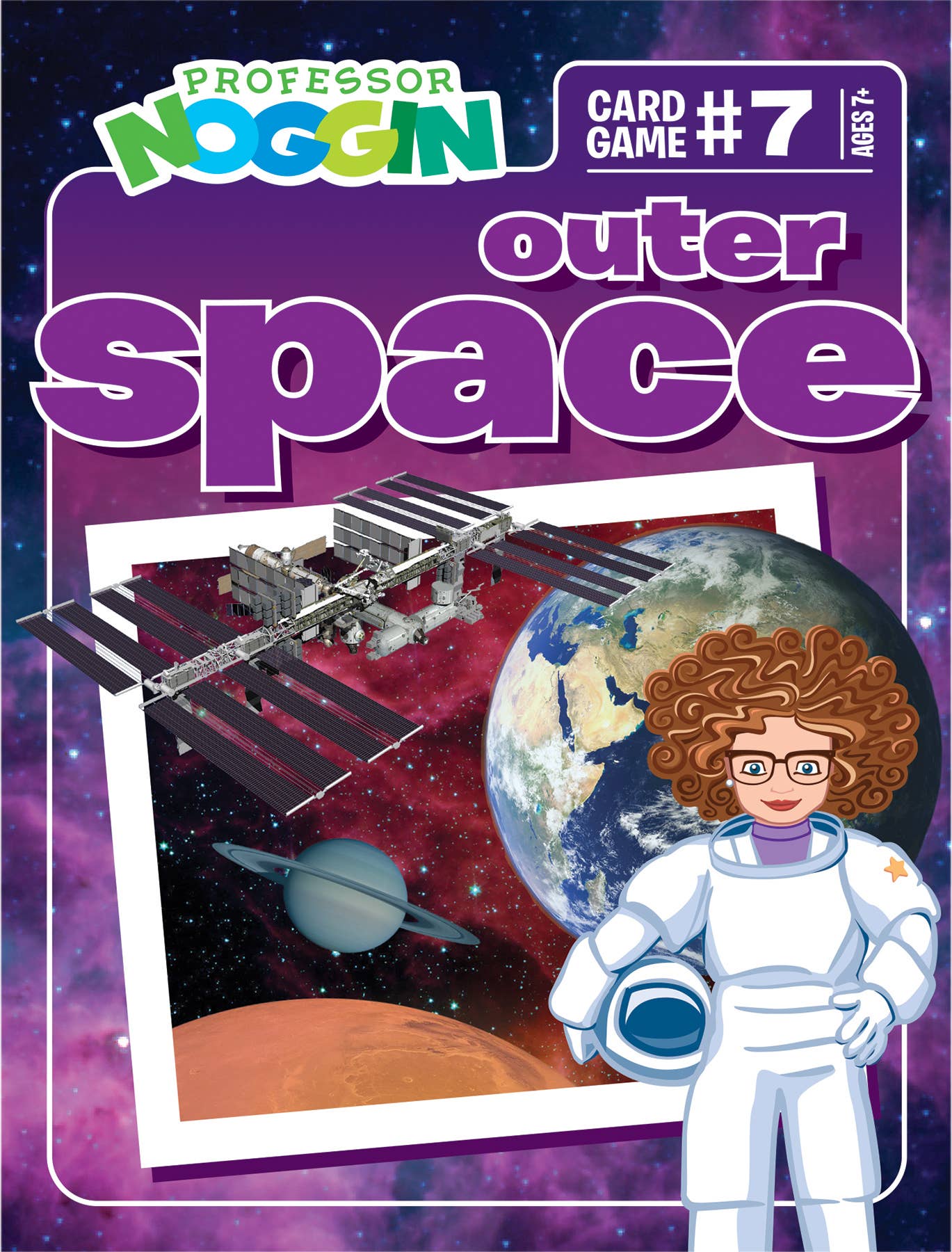Prof. Noggin Outer Space Card Game
