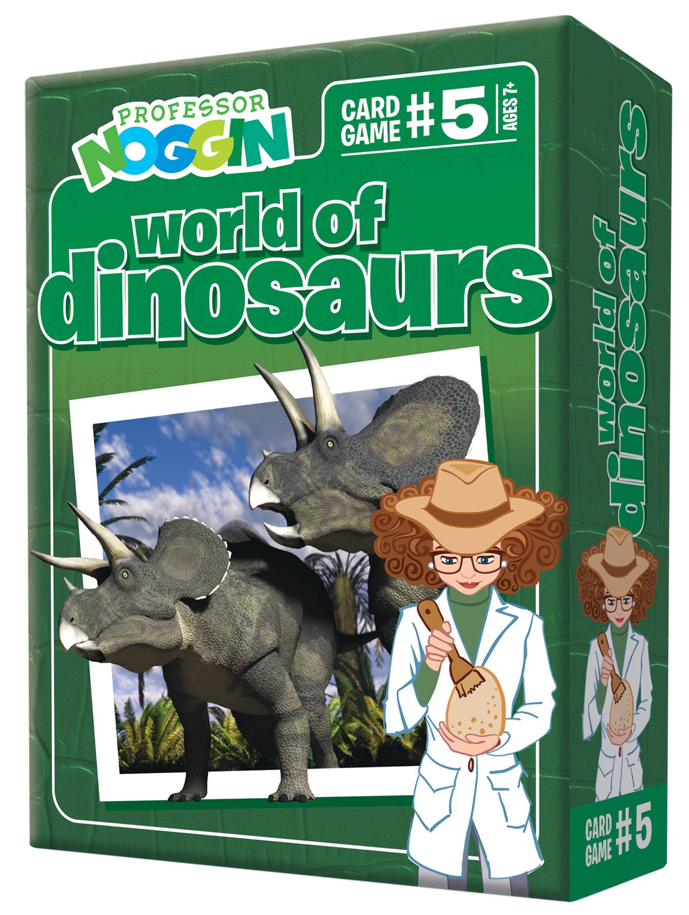 Prof. Noggin World of Dinosaurs Card Game