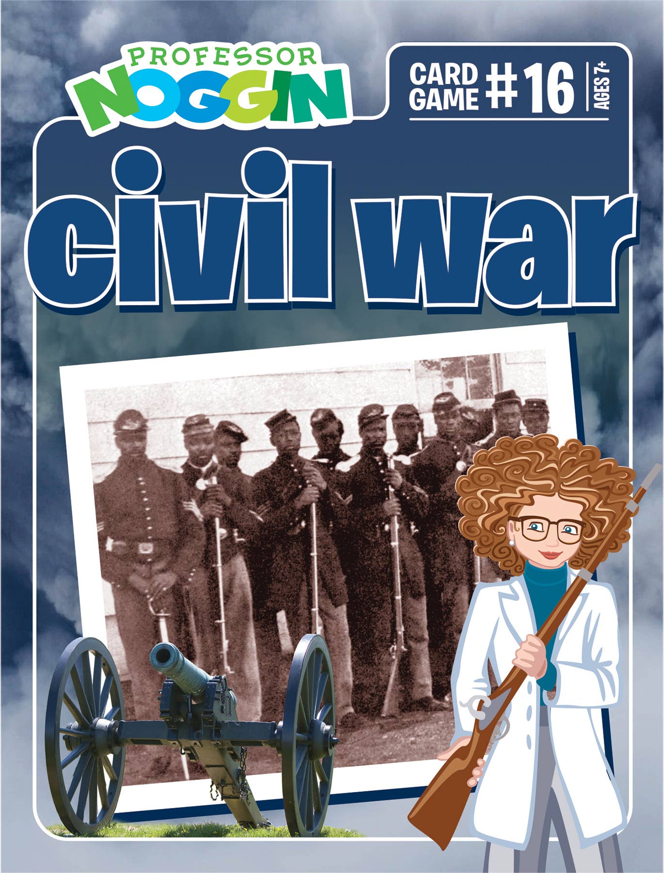 Prof. Noggin Civil War Card Game