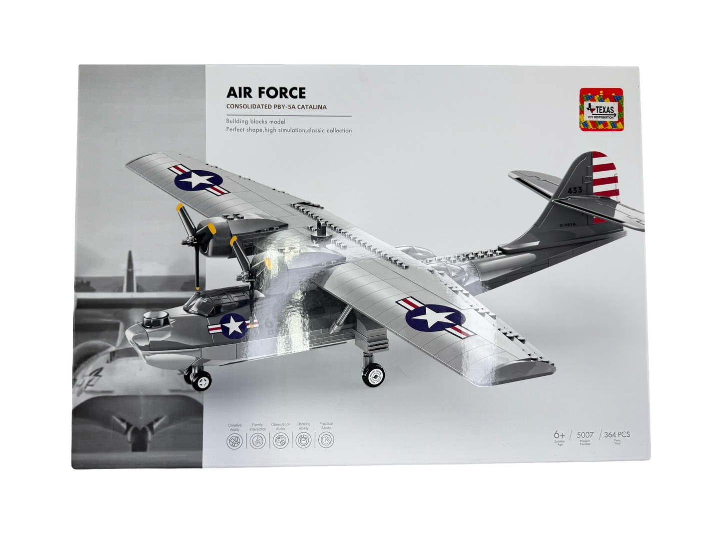 Consolidated PBY 5A-Catalina Building Brick Set