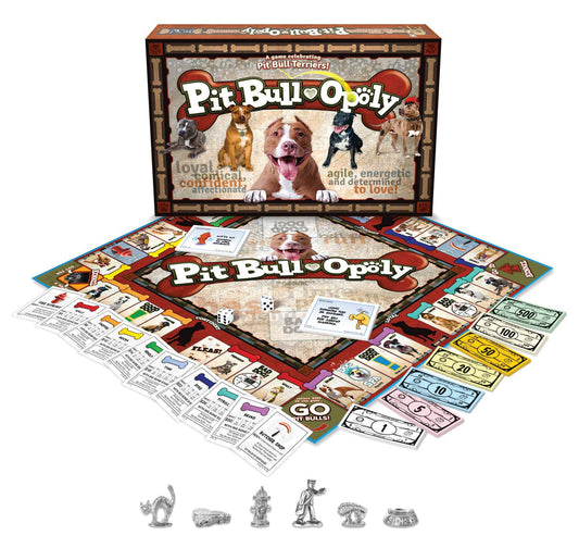 Pit Bull-Opoly Board Game