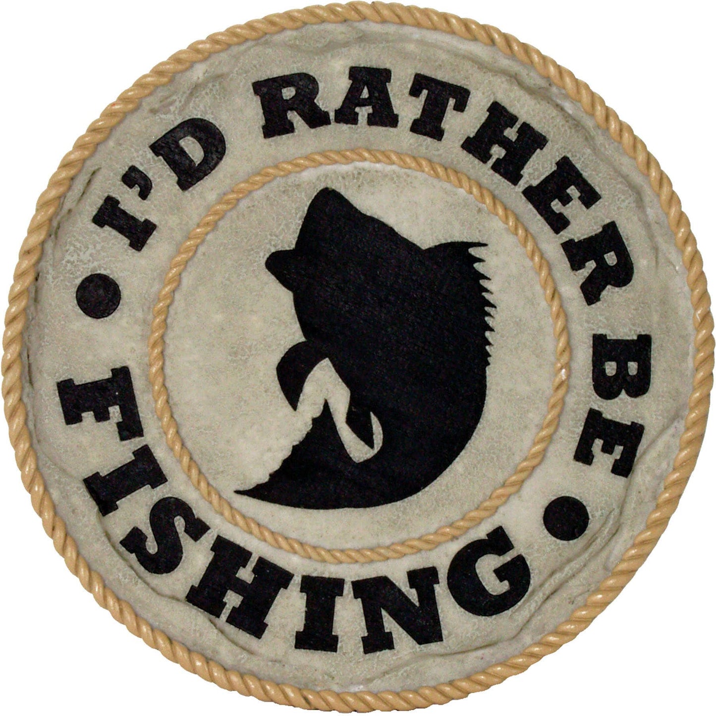 Rather Be Fishing Step Stone