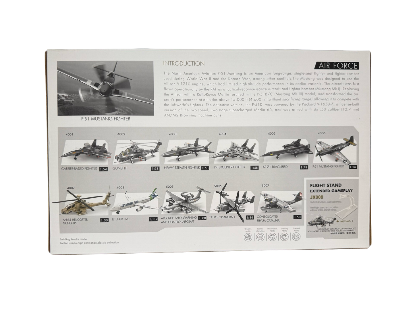 P-51 Mustang Fighter Jet model
