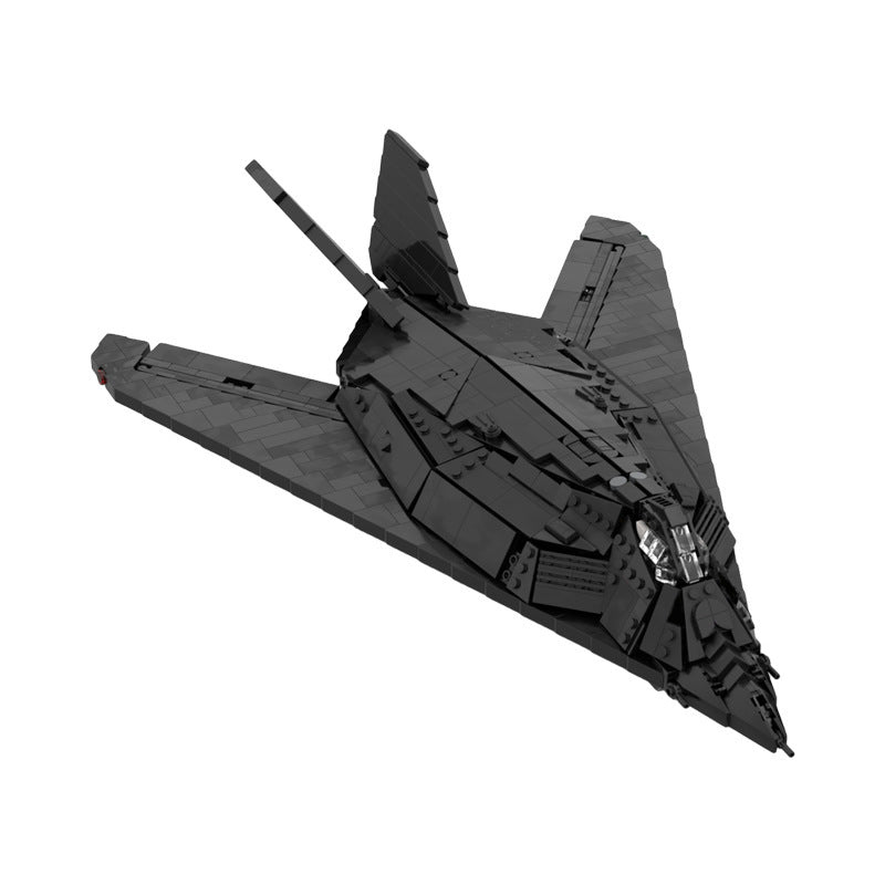 Stealth fighter Compatible Building Bricks