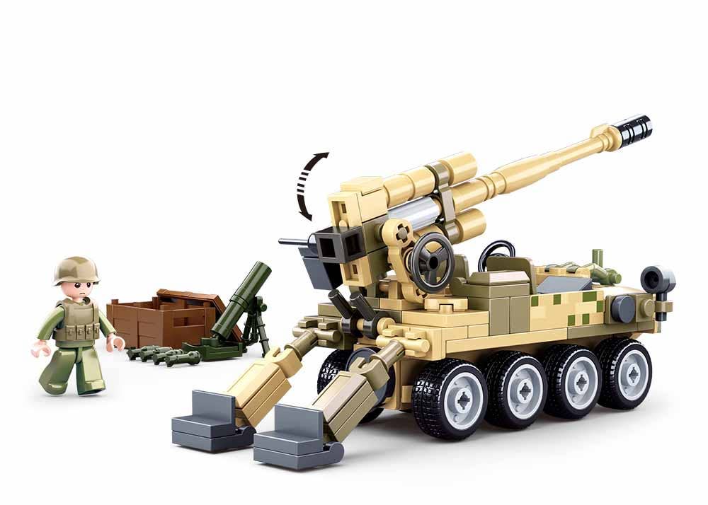Model Bricks Bobcat 8×8 All Terrain Assault Vehicle (161pcs)