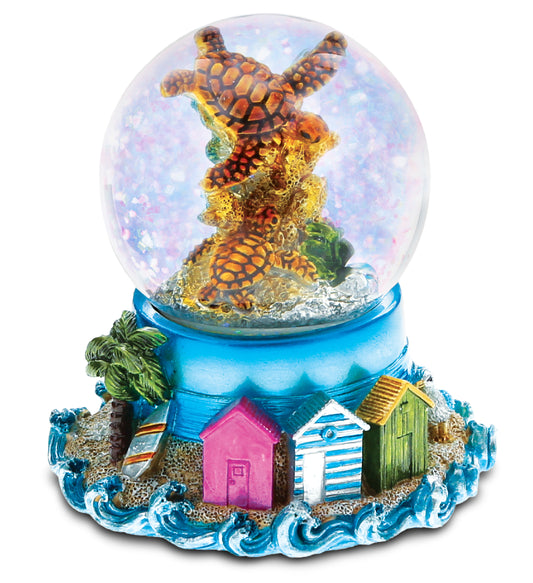 Cool Summer Sea Turtle (65mm) – Snowglobe