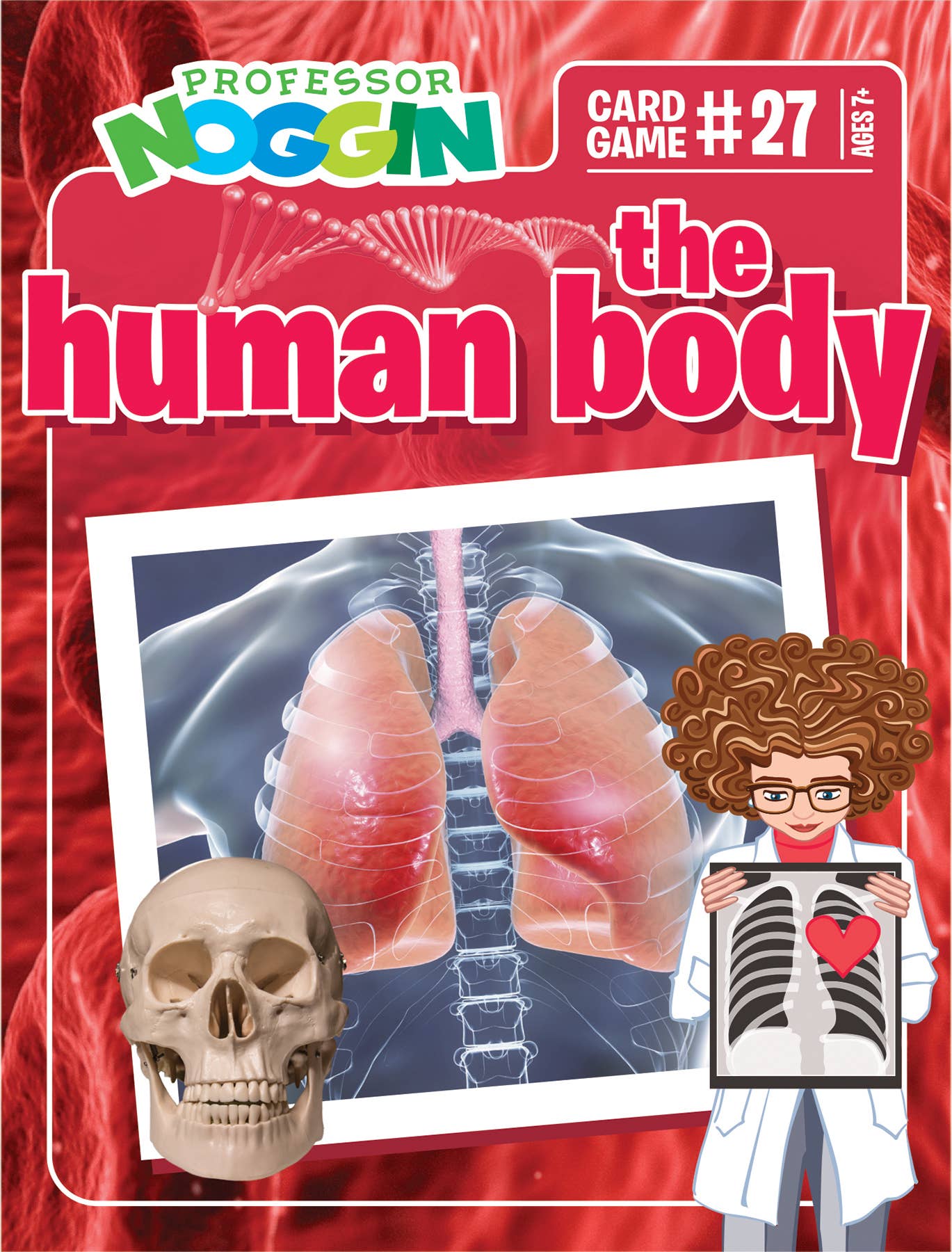 Prof. Noggin The Human Body Card Game