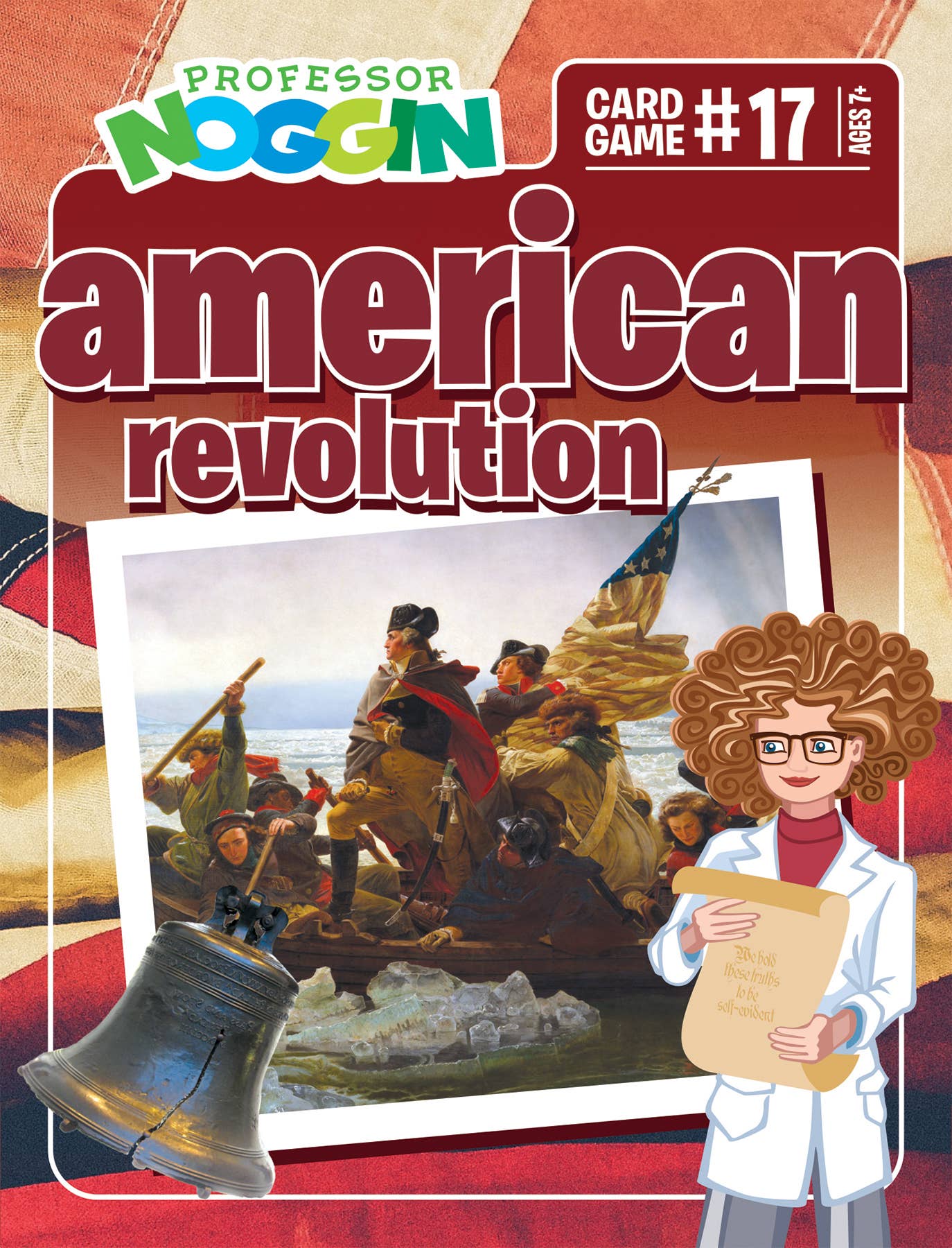 Prof. Noggin American Revolution Card Game