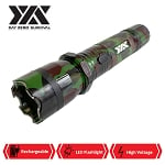 DZS Elite Force Stun Gun All Metal 10 Million Volt Rechargeable + LED Flashlight