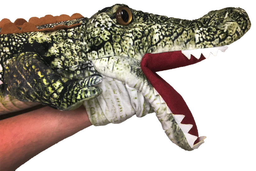 Crocodile 40" Hand Puppet Plush Stuffed Animal