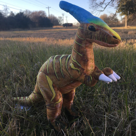 Parasaurolophus 16.5" Dinosaur Plush Stuffed Animal