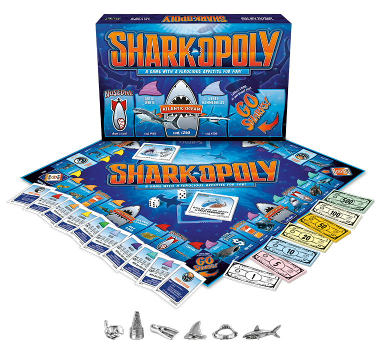 Shark-Opoly Board Game