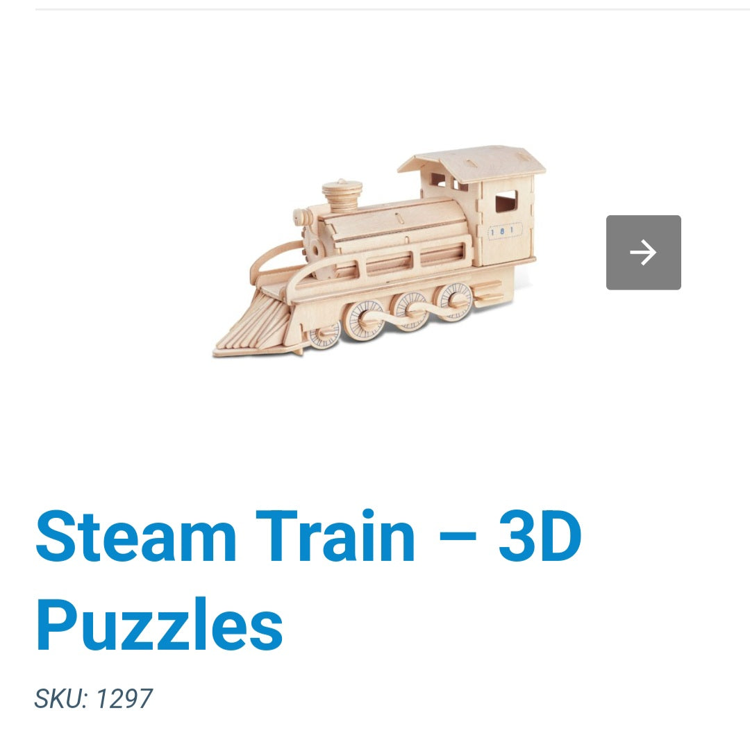 Steam Train - 3D
Puzzles