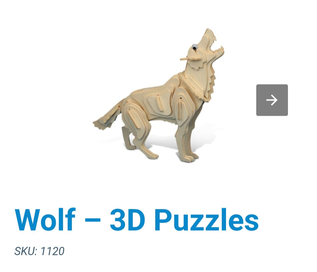 Wolf - 3D Puzzles