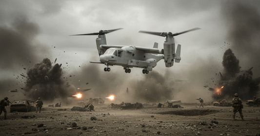 COBI Bell Boeing V-22 Osprey Tiltrotar Aircraft: Set #5836