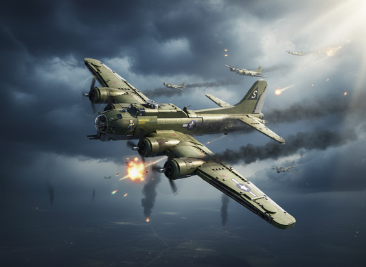 B-17 US Flying Fortress WW2 Bomber -