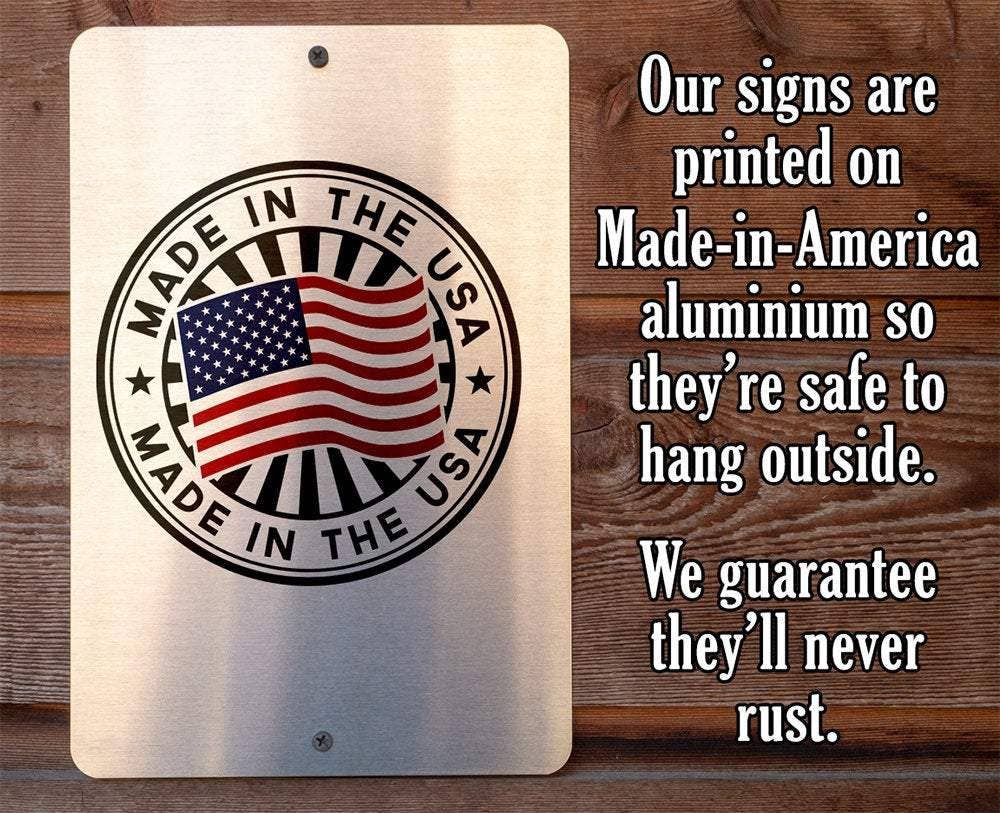 Our Flag Does Not Fly - Metal Sign