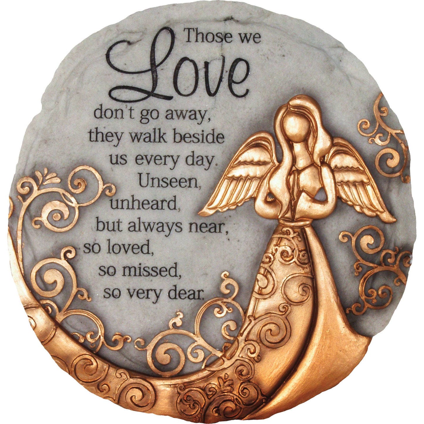 Bronze Angel Stepping Stone