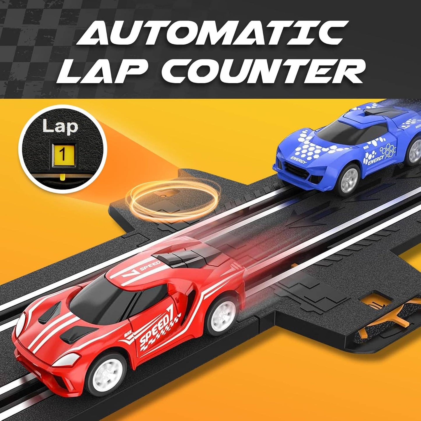 Slot Car Race Track Sets - Double Loop