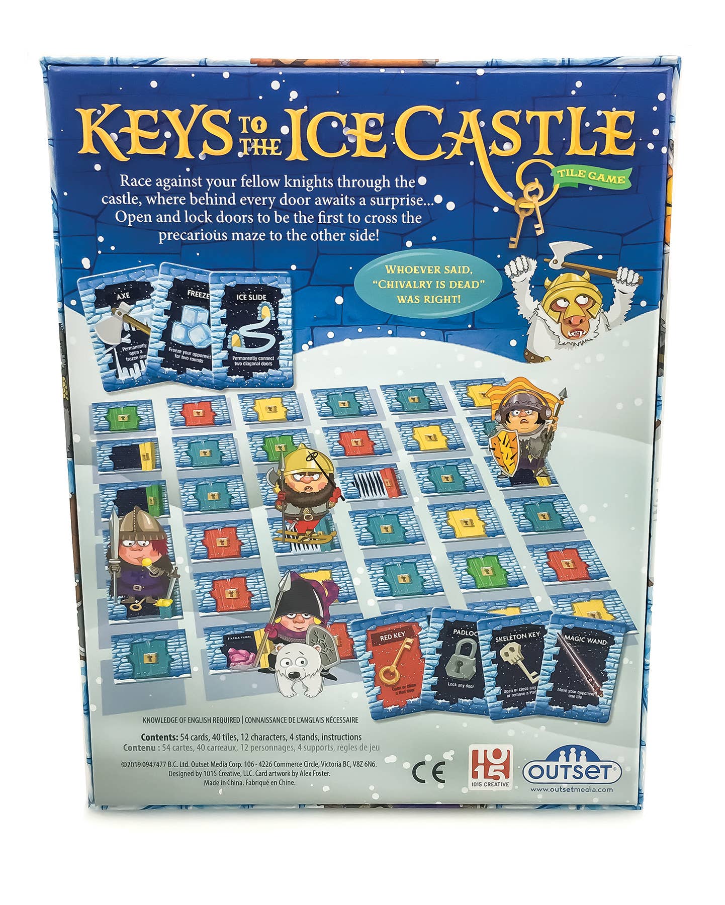 Keys to the Ice Castle: Deluxe Edition Board Game