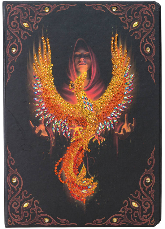 Crystal Art Notebook Kit: Phoenix Rising