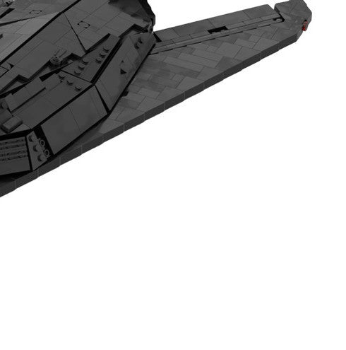 Stealth fighter Compatible Building Bricks